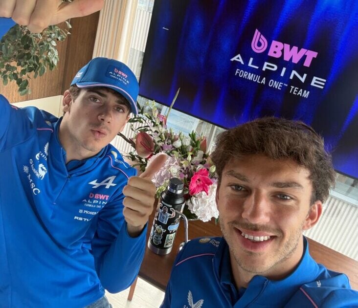 Colapinto tiene continuidad en Alpine y Gasly se frota las manos: "Trabajamos bien juntos"