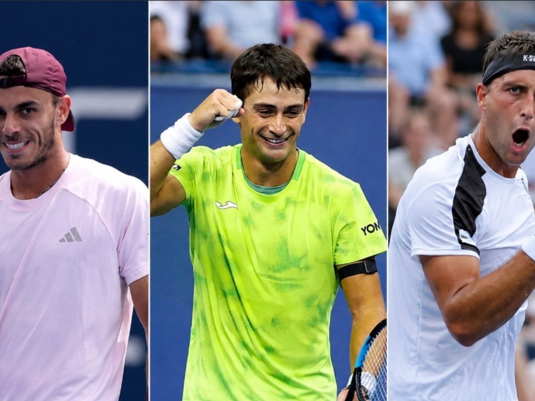 Cerúndolo, Etcheverry y Navone escriben su propia página en Nueva York y ya prometen batalla bien argenta