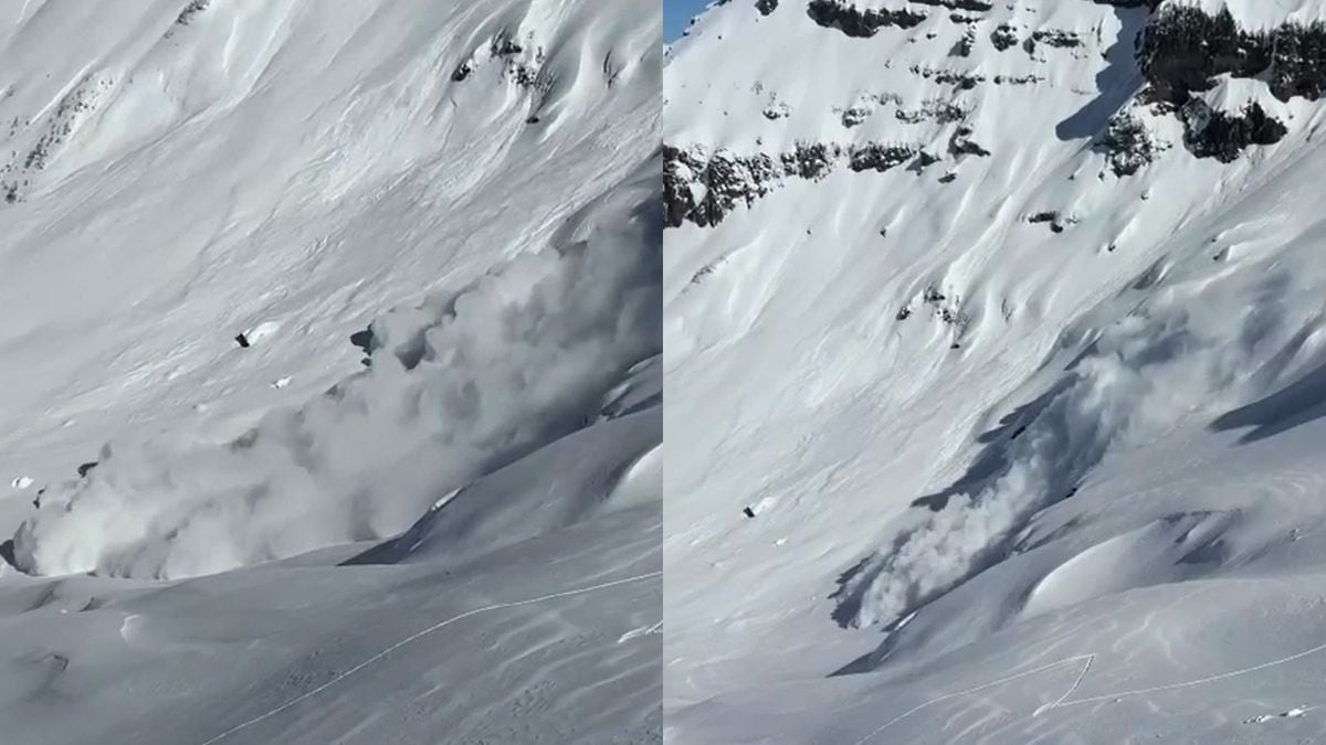 Una lengua de nieve que bajó a toda velocidad por el filo del Chapelco y dejó a dos esquiadores en el umbral de lo peor