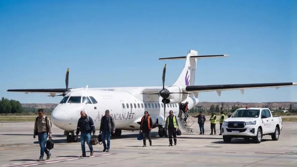 Neuquén gana dos conexiones aéreas clave: American Jet vuela a Chos Malal y Chapelco desde el 14 de septiembre