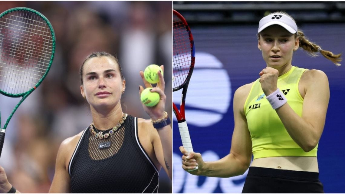 Choque de titanes en Flushing: Sabalenka y Rybakina se citan por la corona