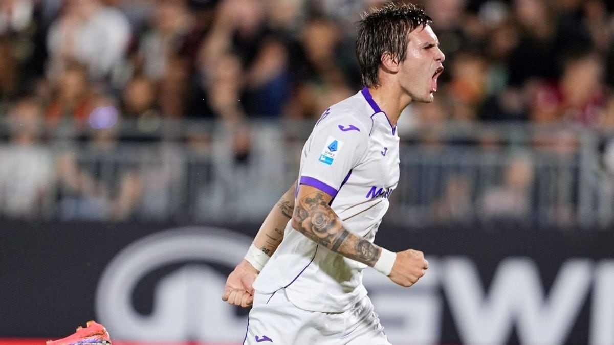 Mastantuono le bajó la persiana al Venezia con una noche para el recuerdo: tres gritos y la primera victoria de la Fiorentina