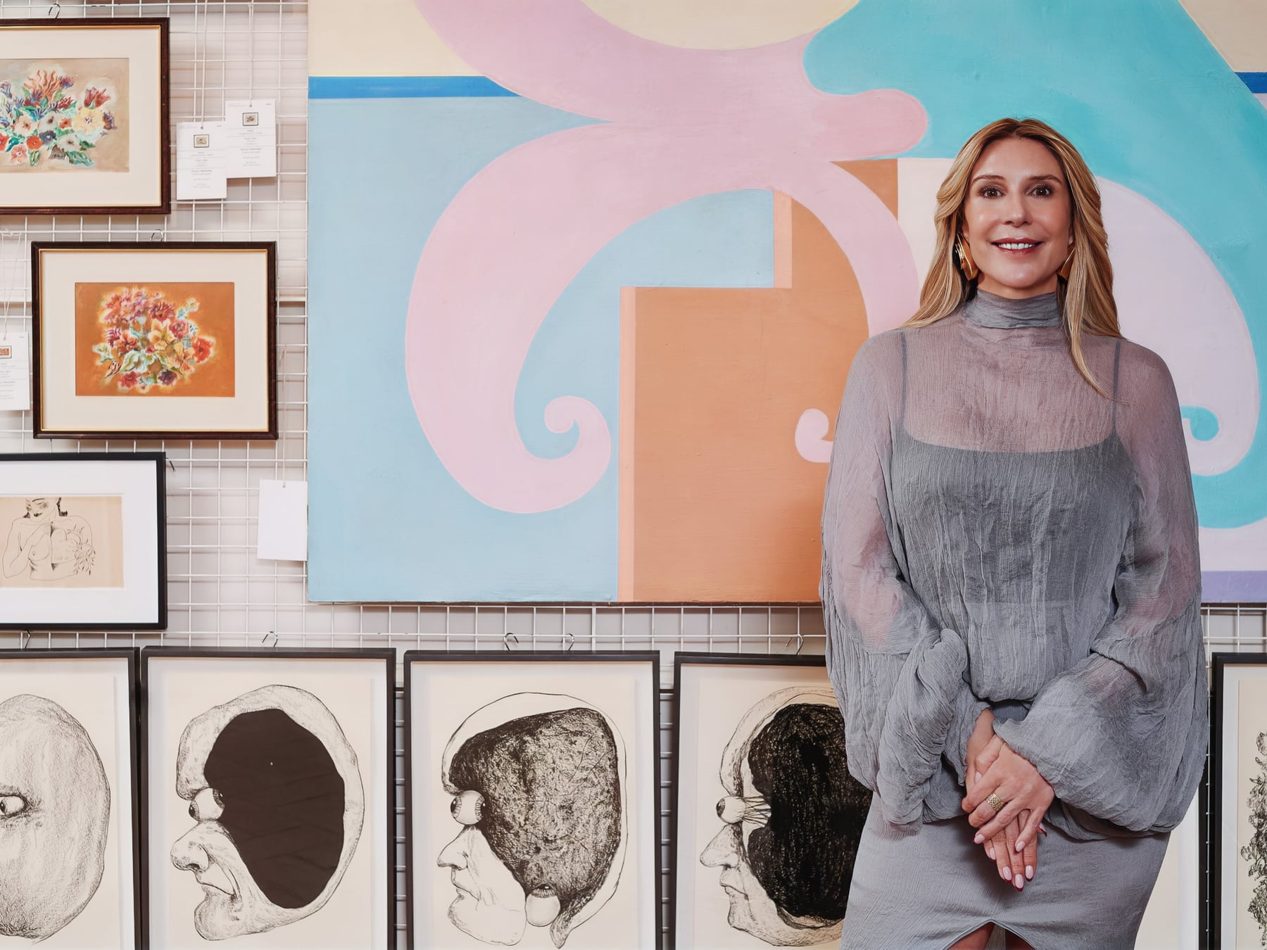 La Boca se llena de lunas: Amalia Amoedo se muestra a sí misma en Ungallery