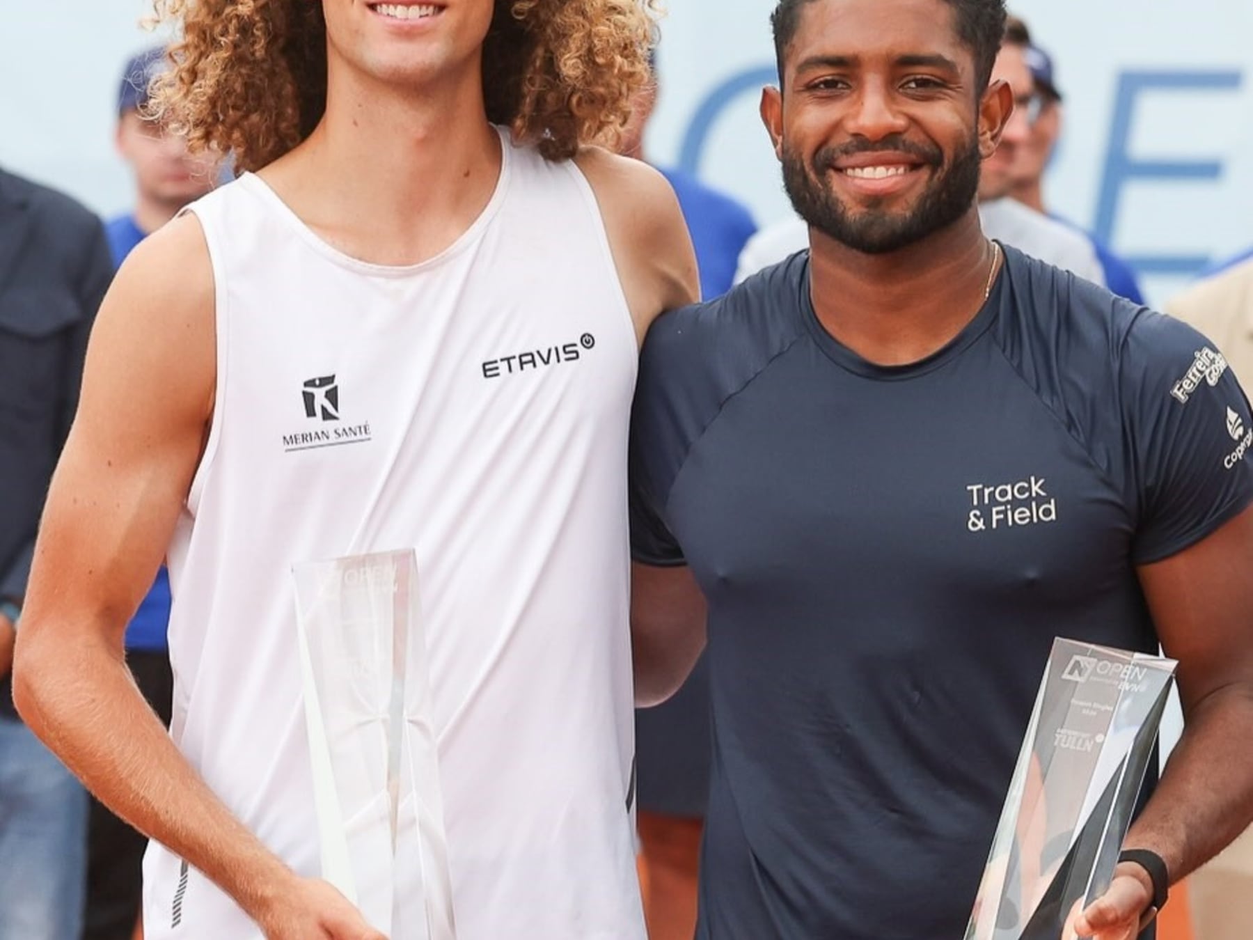 Brunold gritó campeón en Tulln y usó el micrófono para algo mucho más grande que un título