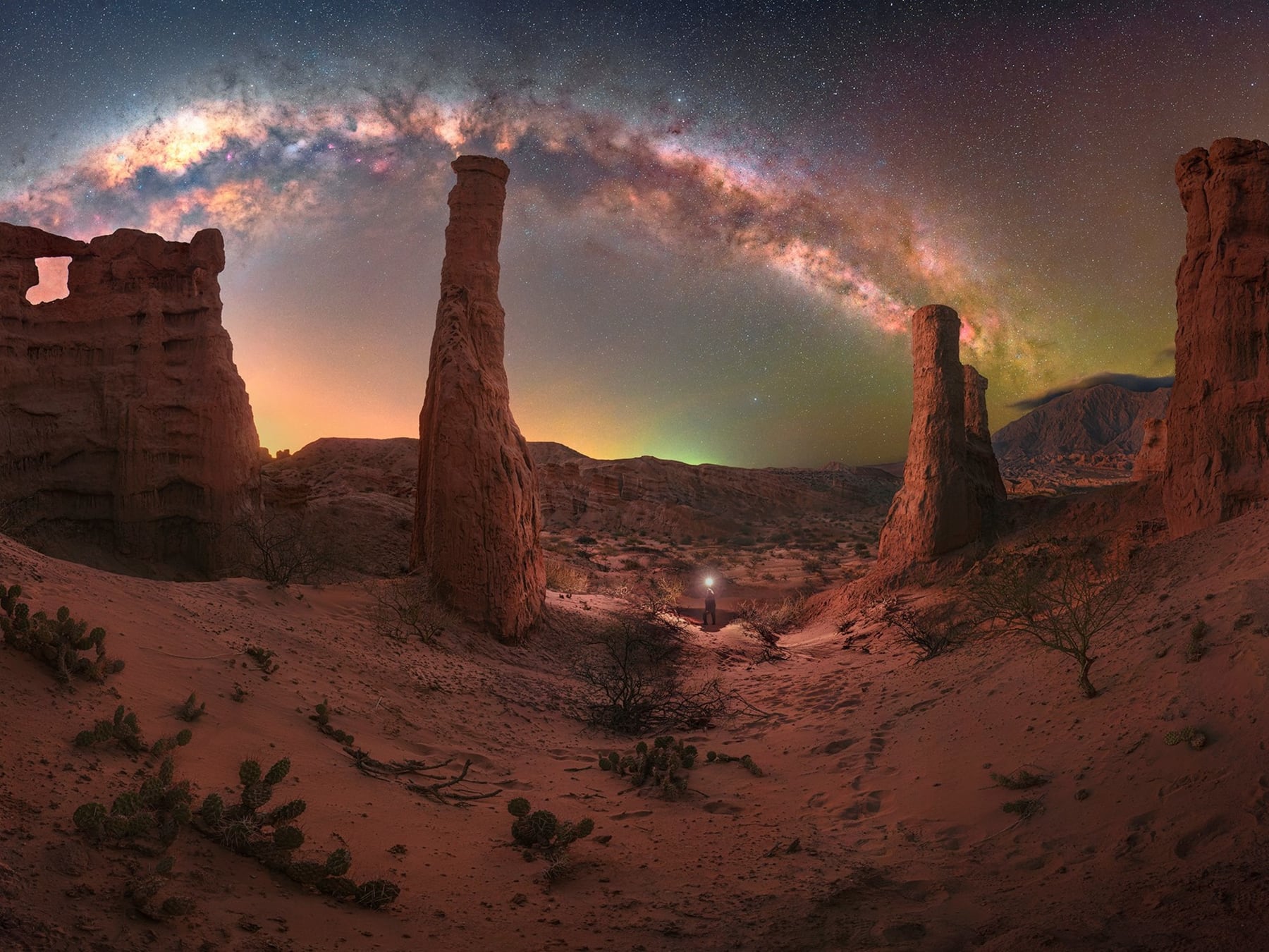 Astroturismo en Argentina: los cinco destinos que un astrofotógrafo salteño eligió para retratar la noche