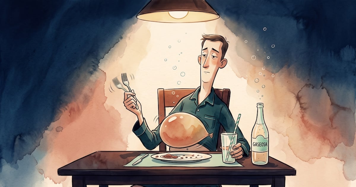 La panza que crece después de la cena: cuando un registro en una libreta ahorra una dieta equivocada
