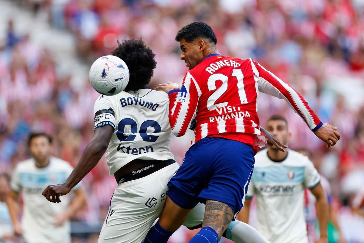 El Atlético de Simeone llegó con todo: goleó a Osasuna y espera al Real Madrid con el arco cerrado y la sonrisa abierta