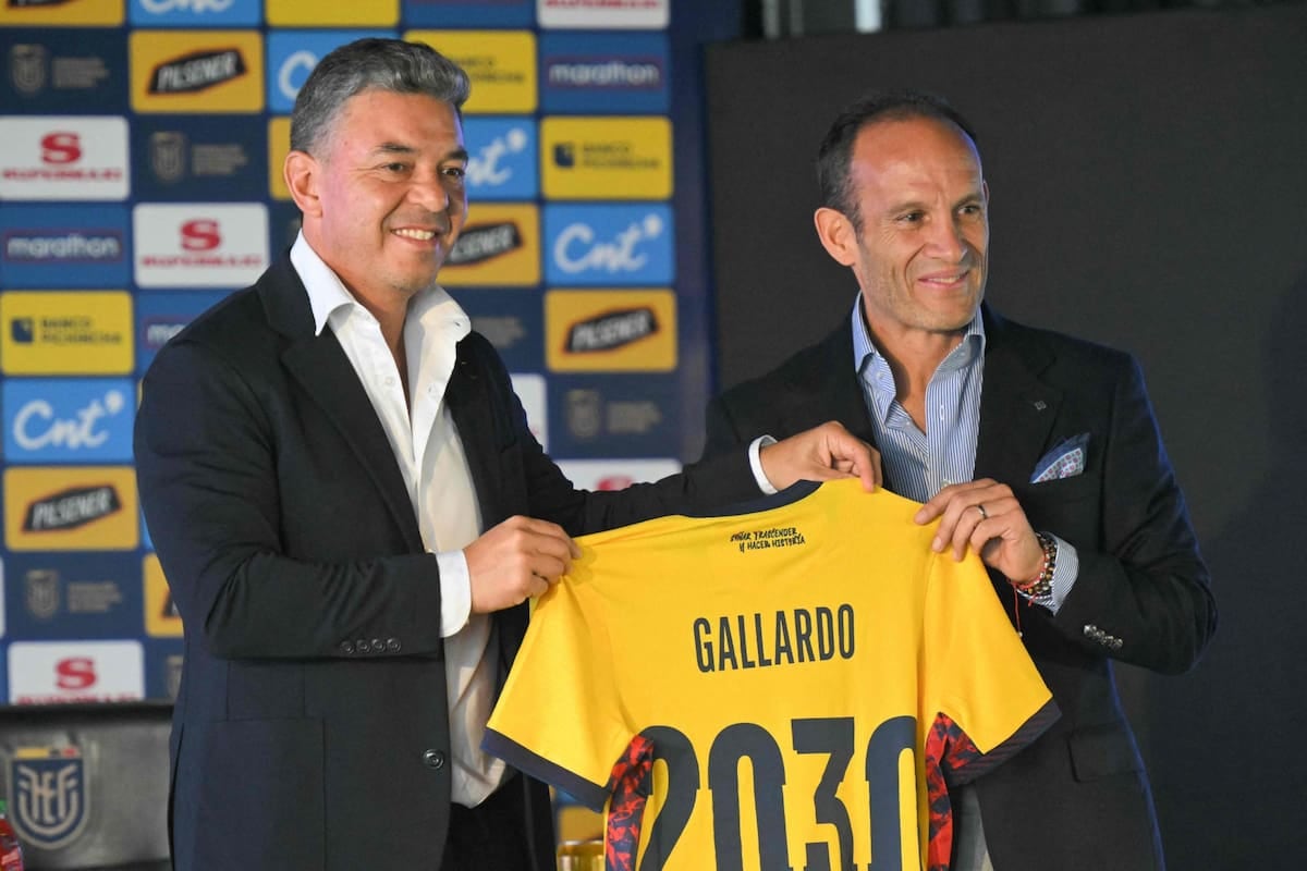 Gallardo se calza el buzo de Ecuador y va por el Mundial 2030: arranca el show