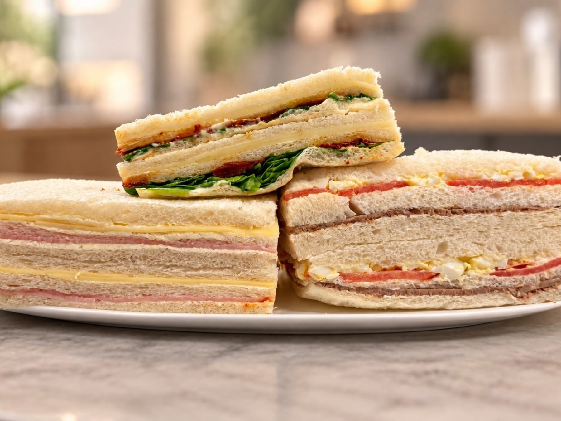 Sándwiches de miga porteños: la pulseada por el mejor triple de jamón y queso, en el oeste y la zona norte