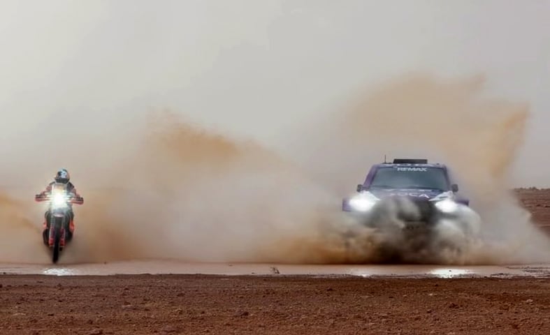 Cavigliasso y Pertegarini se animan a lo grande: debut en la categoría más brava del Rally de Marruecos