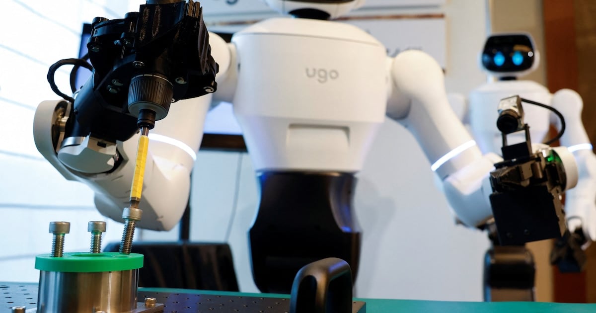 Un hospital de Nagoya puso a prueba a D1, el robot humanoide con inteligencia artificial que también levanta platos