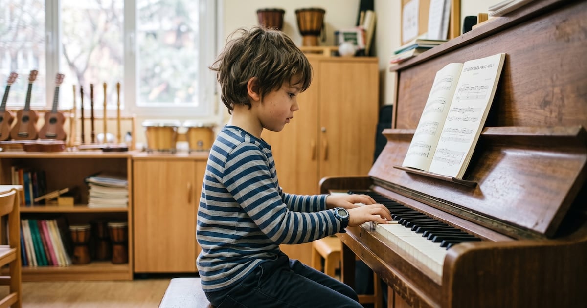 Una nota a favor de la música: chicos que tocan un instrumento rindieron mejor en memoria y en la escuela
