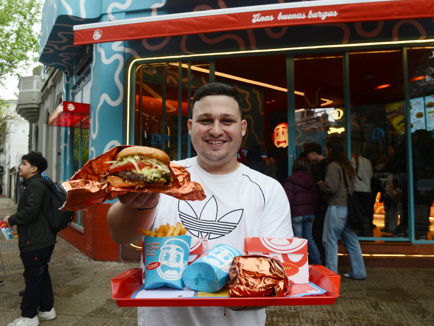 Hamburguesas con nombre propio: así es el salto de El Gordis del streaming al mostrador de Palermo