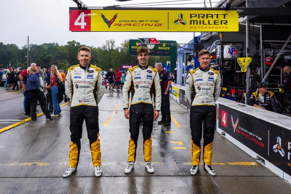 Varrone cerró el año con un top 15 en Road Atlanta y Porsche se subió a lo más alto del Petit Le Mans