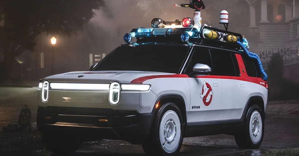 Vuelven los Cazafantasmas, pero esta vez al volante de una camioneta eléctrica
