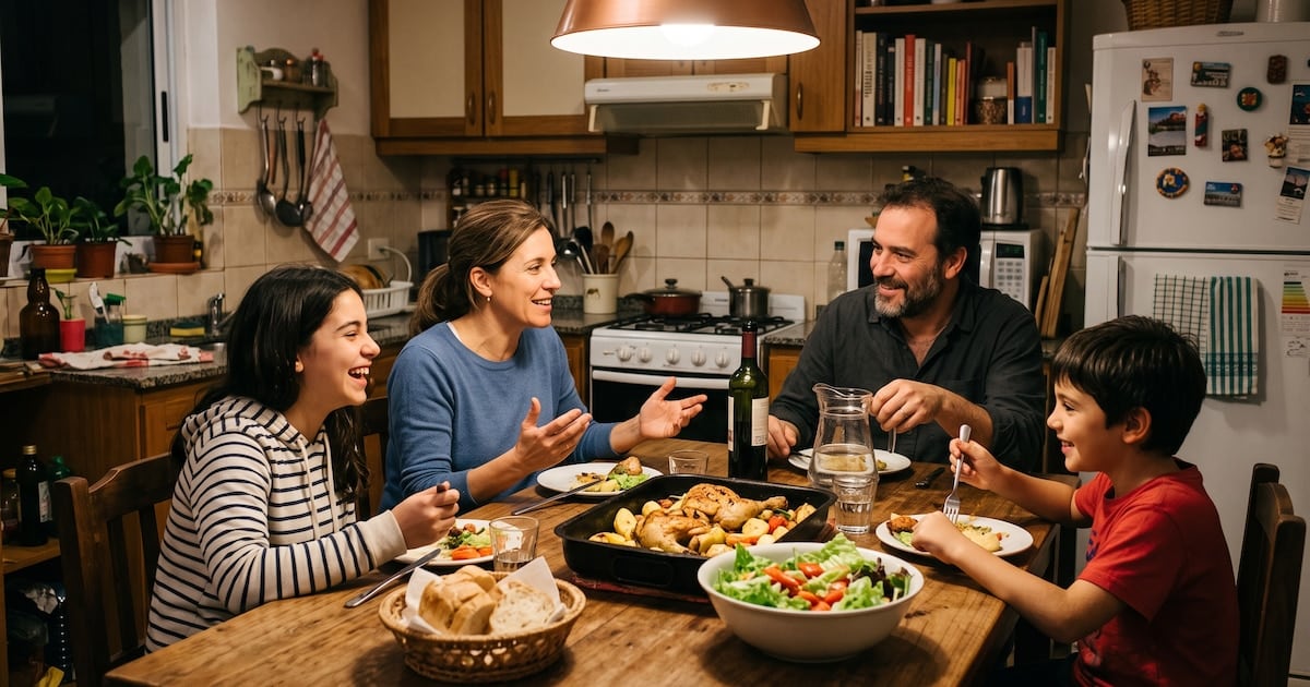 NutreAR: por qué la mesa familiar pesa tanto como el menú en la alimentación de los chicos
