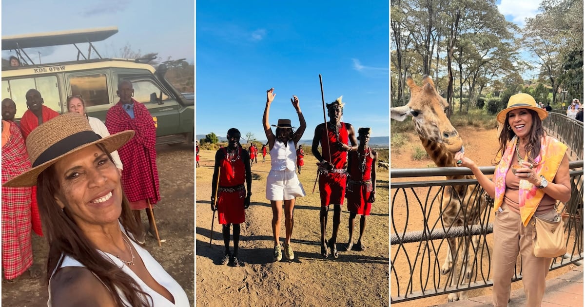 Entre jirafas, guerreros masái y los Cinco Grandes: la aventura africana de Anamá Ferreira