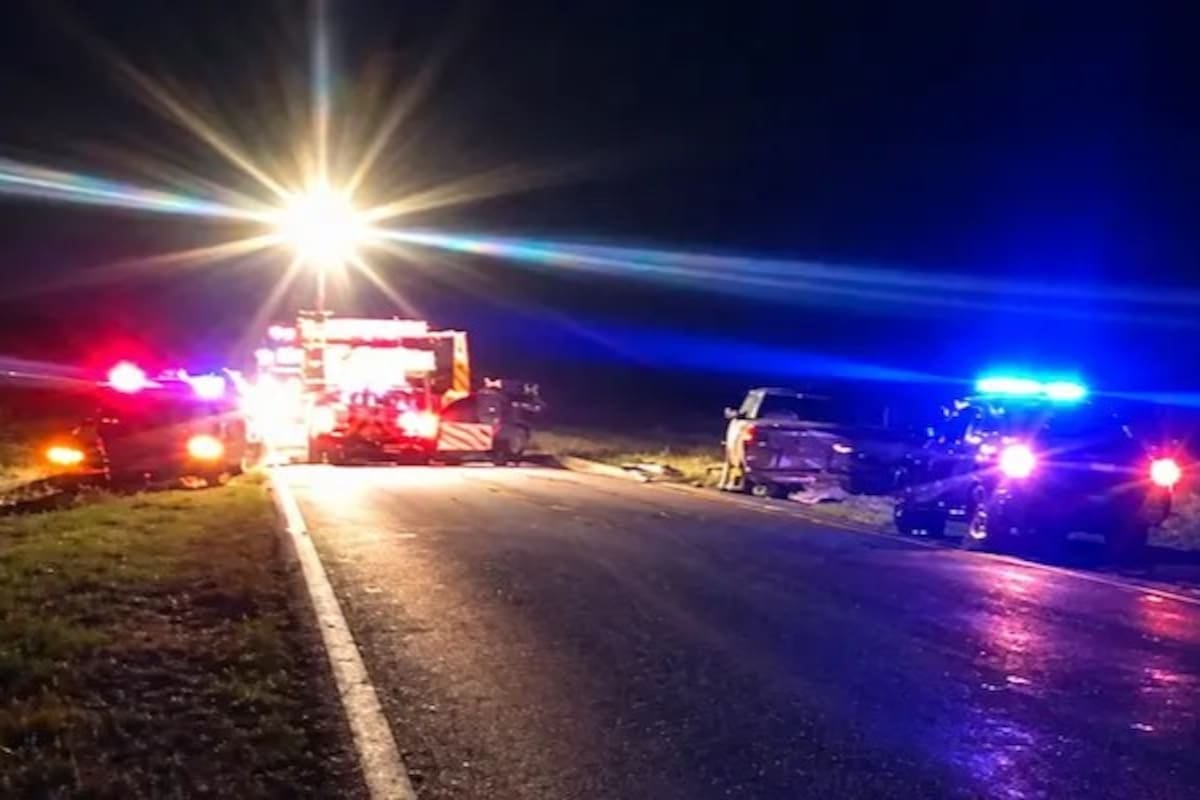 Tres jóvenes muertos en la Ruta Provincial 65 al ser embestidos mientras cambiaban una rueda en la banquina