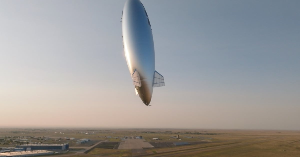 Un dirigible a 17 kilómetros de altura reemplazó durante una semana la red celular de una zona entera de Japón