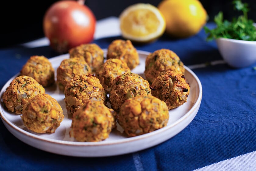 Bolitas de garbanzos y brócoli: una cena vegana que se arma sin_planeacion