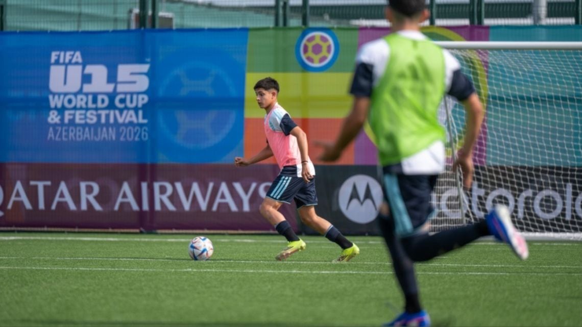 Argentina faces five games in 72 hours as the new Sub 15 World Cup begins