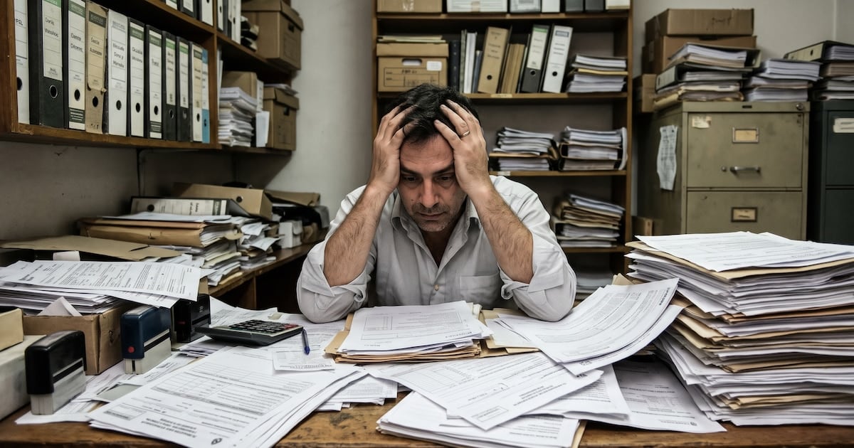 Las pymes faced tributarias y administrativas se reduced, pero siguen elevating la carga operativa